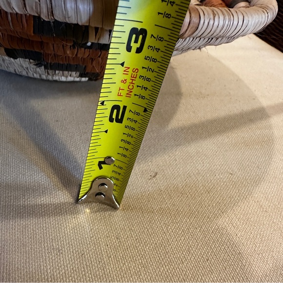 NWT Zambia, Africa Handmade Basket. Made by the Lozi people of southern Africa - Picture 4 of 5